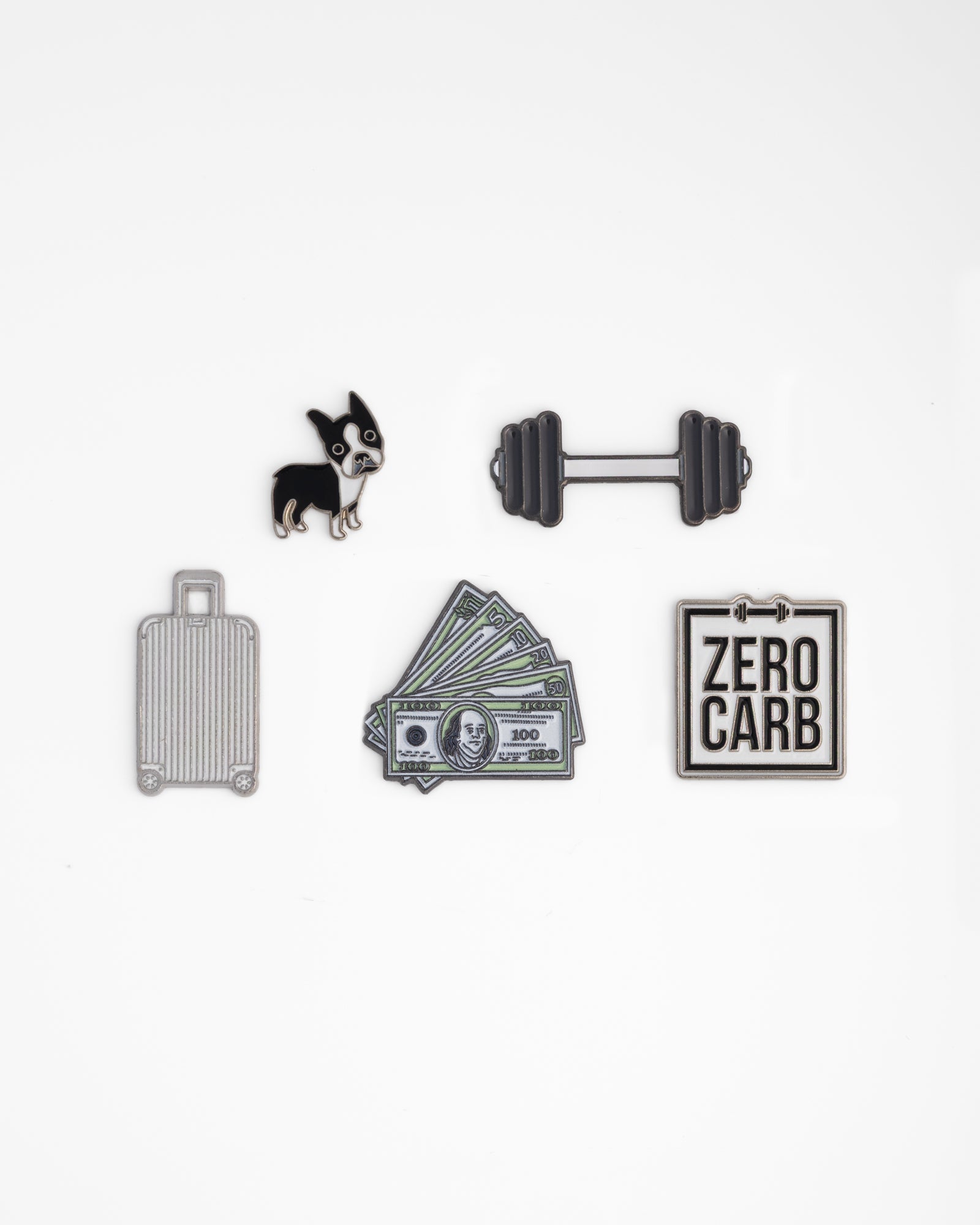 💰 The Boss Energy Metal Stickers Set