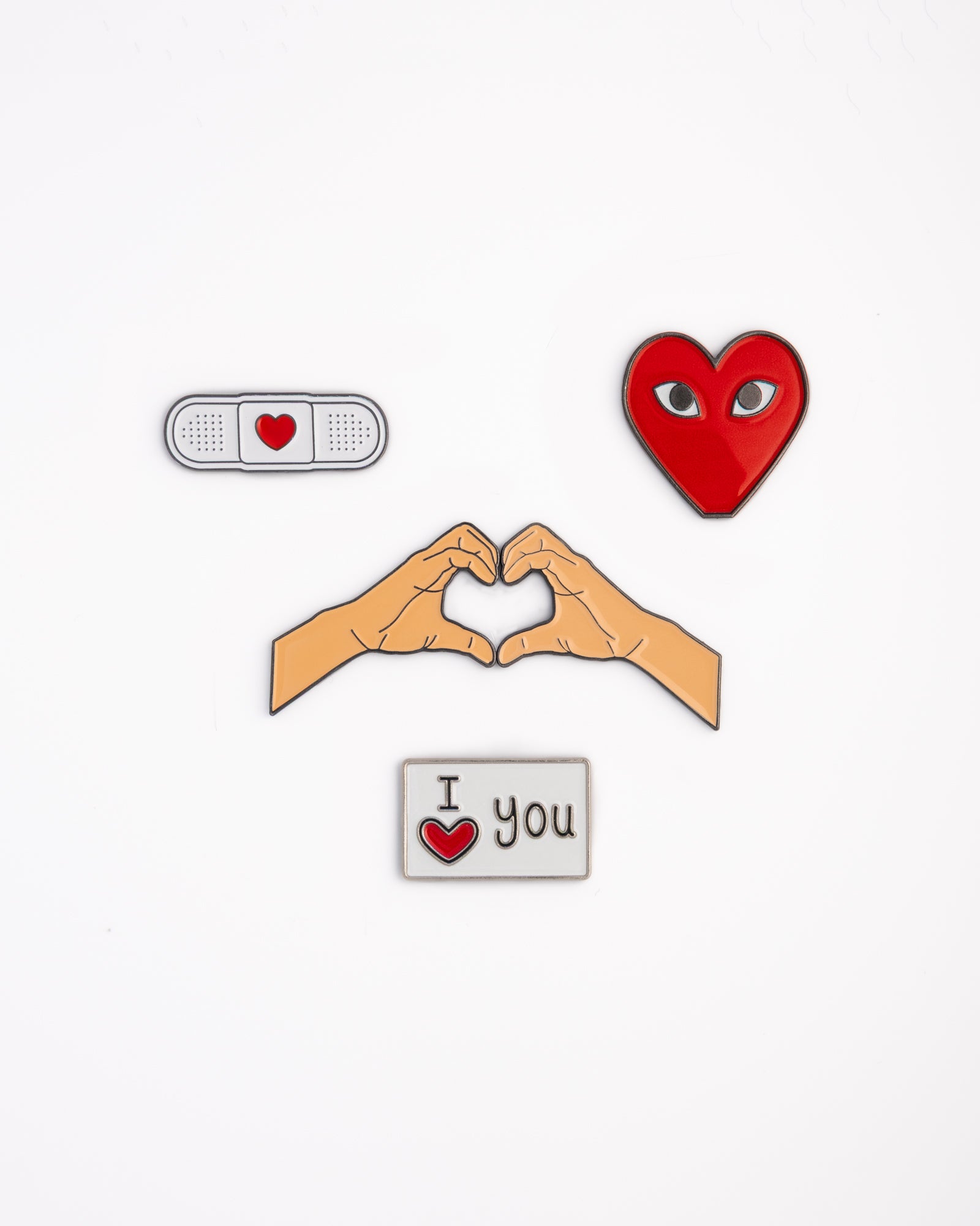 💌 Dose Of Love Metal Stickers Set