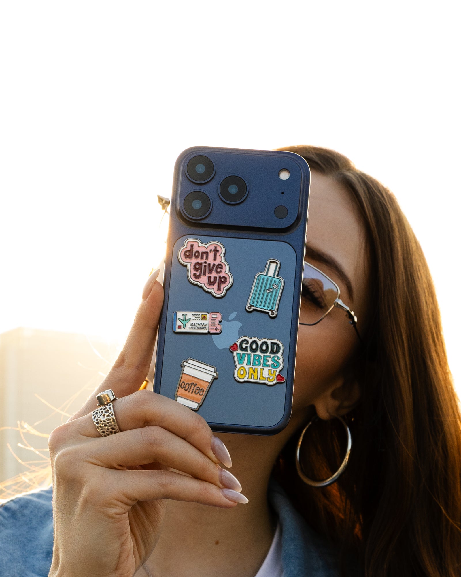 ✈️ The Adventure Club Metal Stickers Set