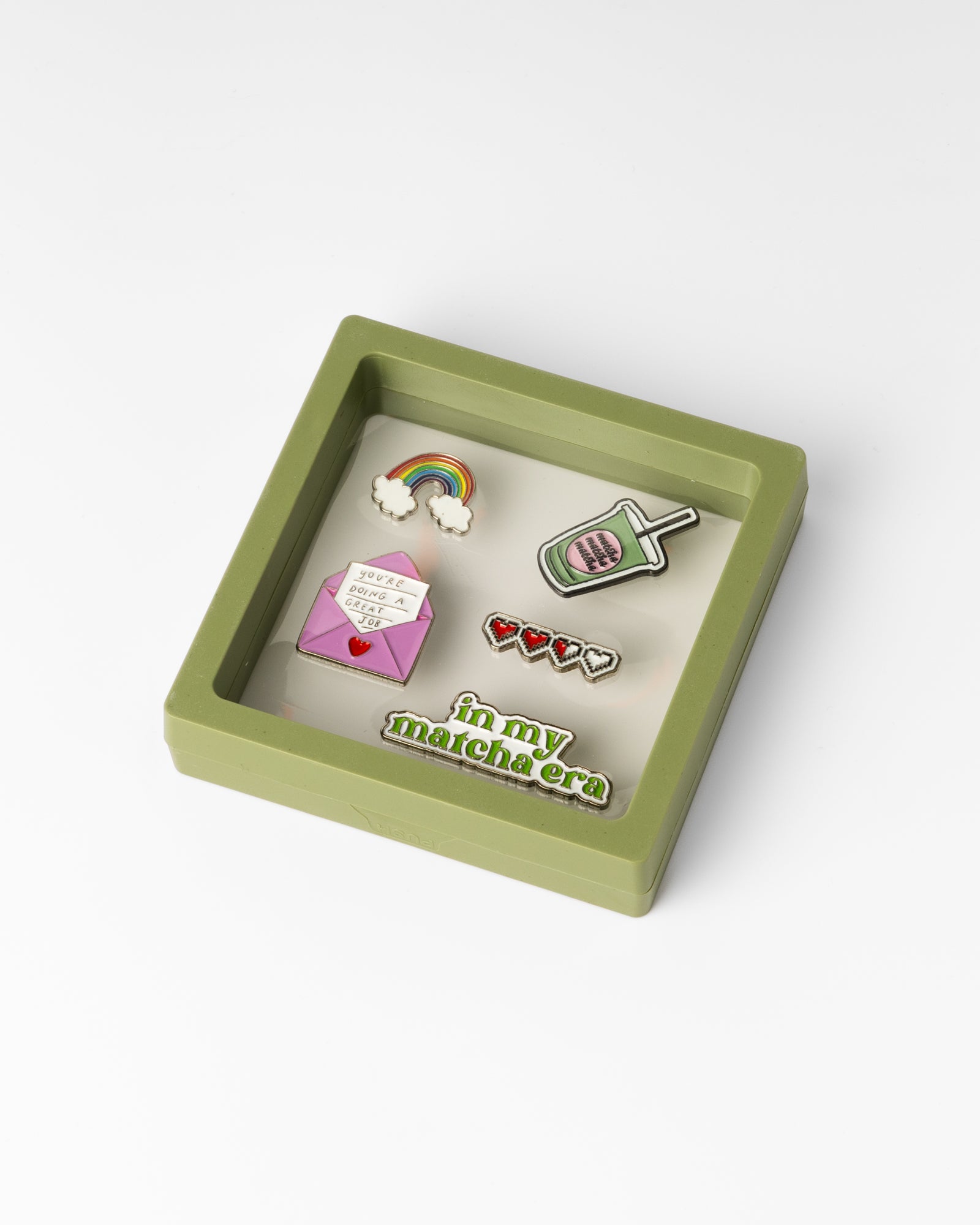 🍵 The Matcha Era Metal Stickers Set